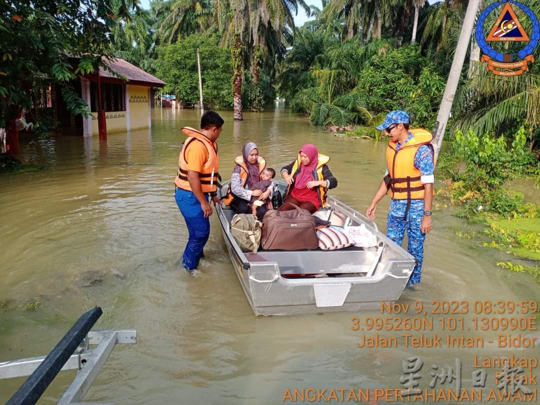霹286水灾热点慎防 11月雨量高峰 6天沿海有大潮 