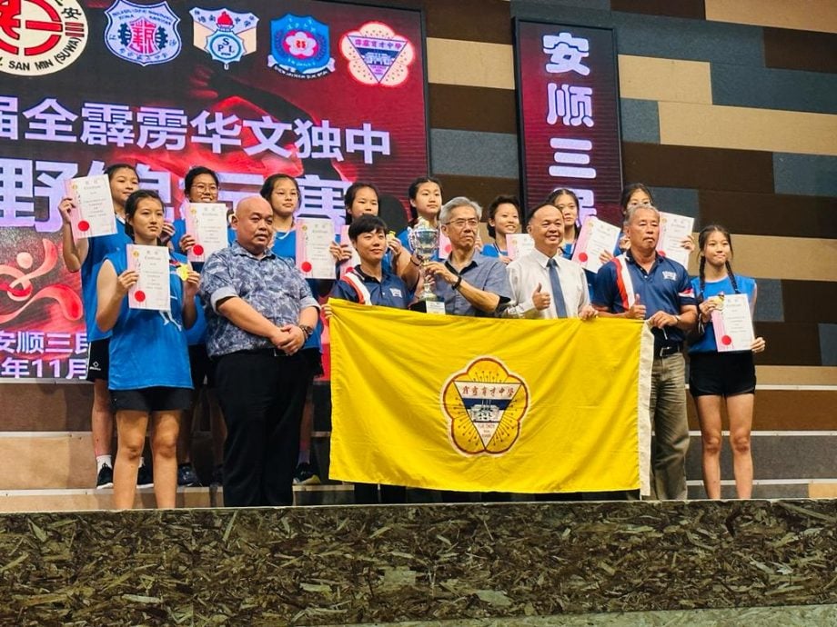 霹華文獨中越野賽跑  育才奪團體賽男女雙冠