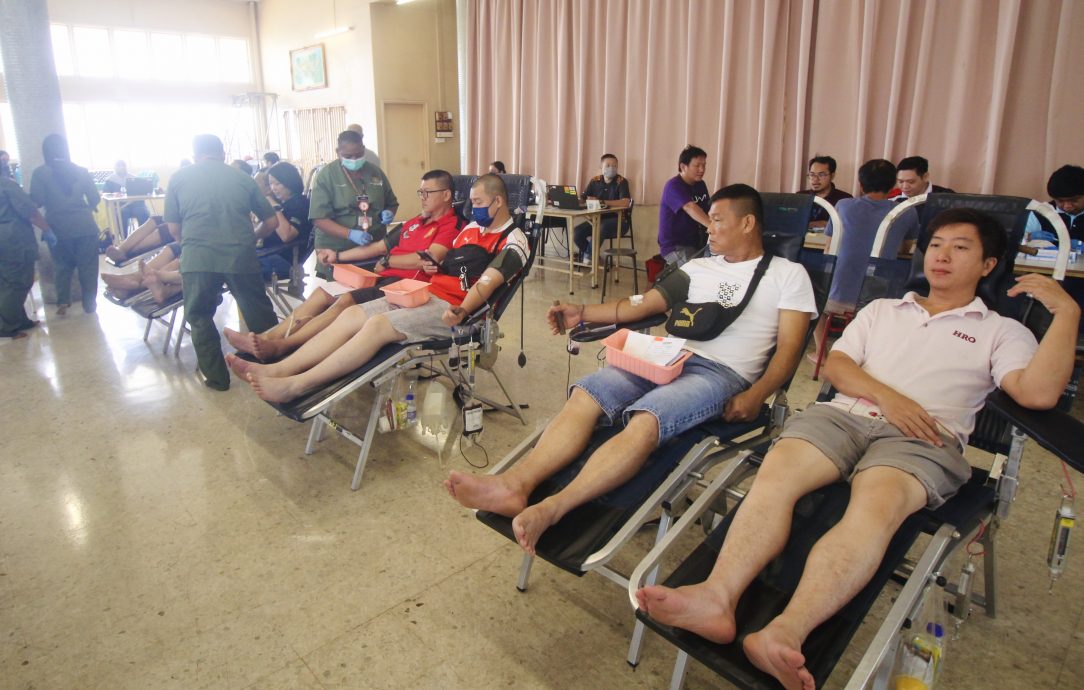 霹慈悲社捐血运动 筹获172包血液