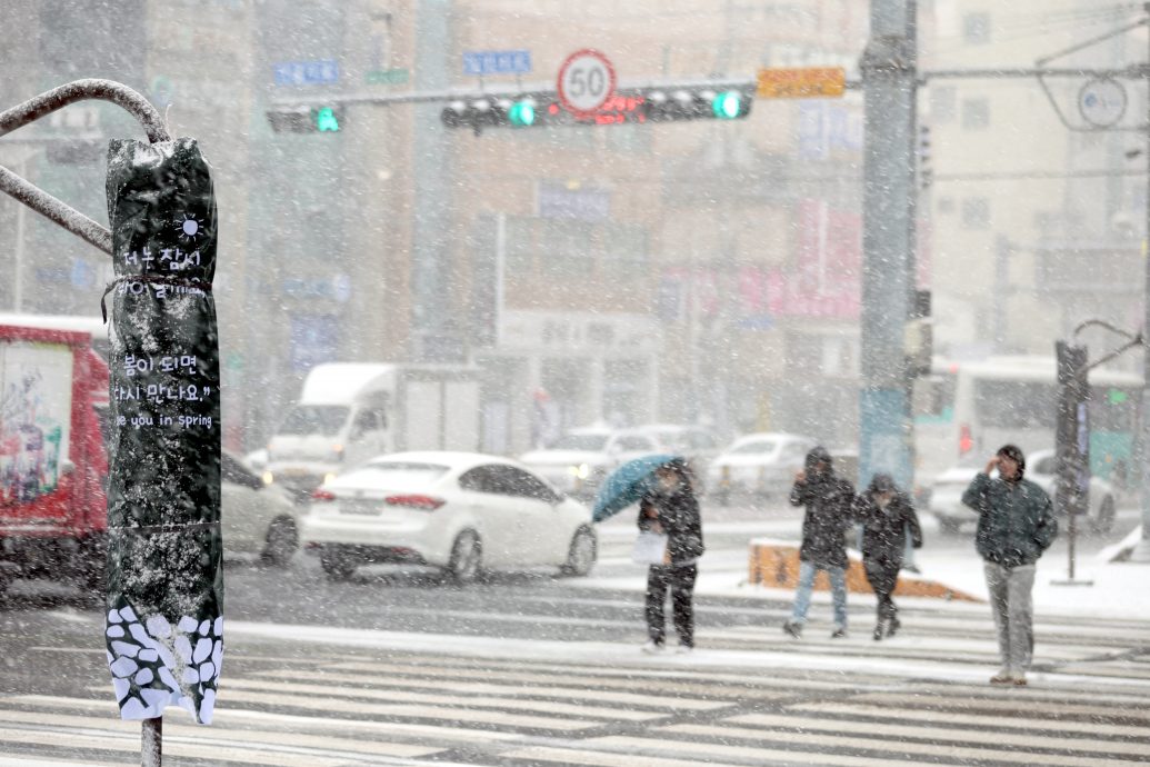 10年最强寒流席卷北海道零下24度 韩大雪纷飞太冷　水表冻至爆裂
