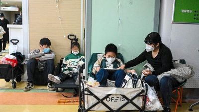 中国呼吸道感染患者续增 学童随时再上网课