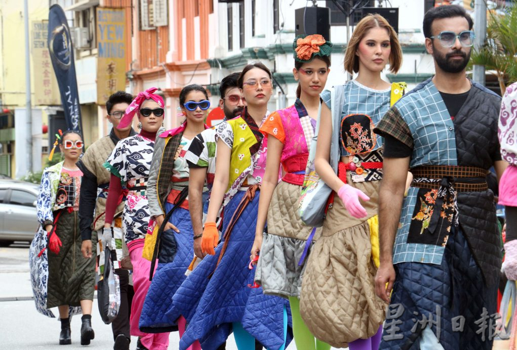 怡保国际时尚周 旧街场街头时装秀吸睛