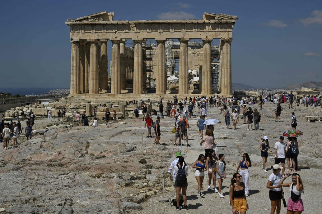 拼盘  希腊历史景点雅典卫城 门票2025年起涨价
