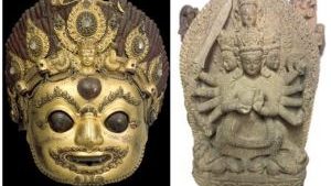 美归还尼泊尔价值466万走私古物　含镀铜面具