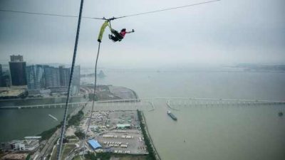 日游客玩澳门塔“世界第二高”高空弹跳后　呼吸停止死亡