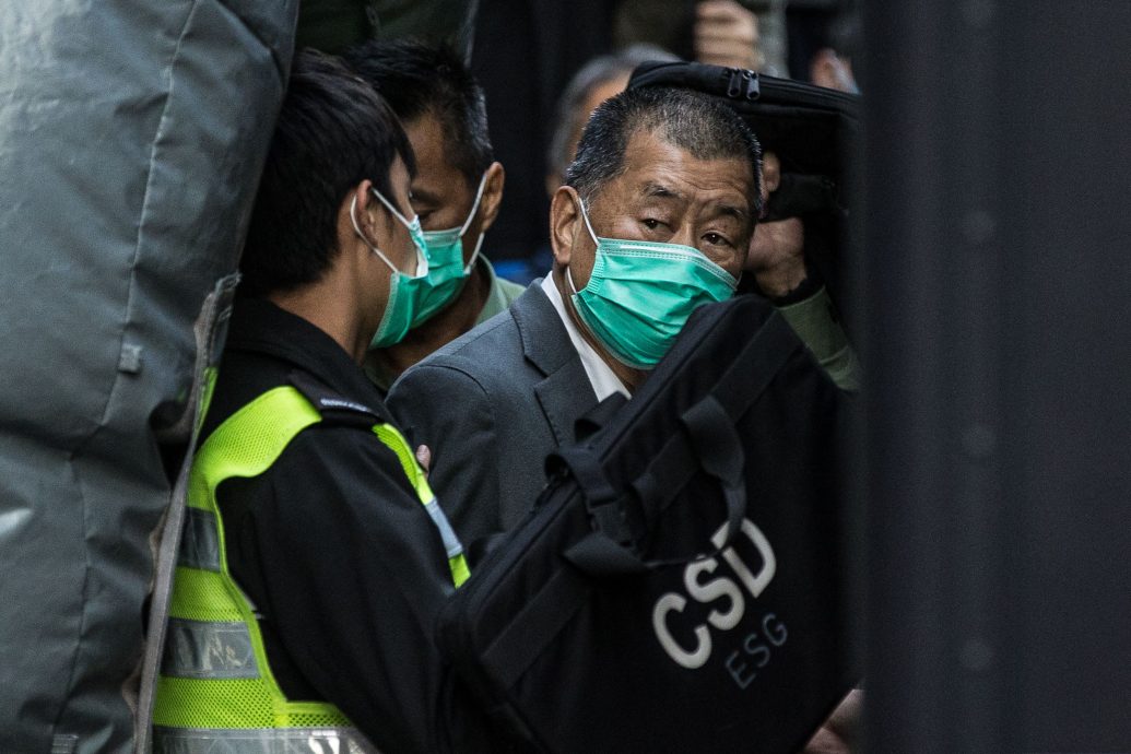 美国促香港尊重新闻自由 立即释放黎智英 
