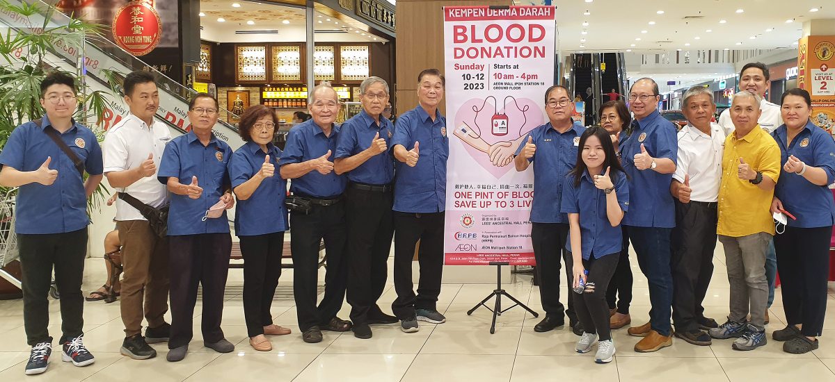 霹李氏宗祠办捐血运动 共筹获79包血液