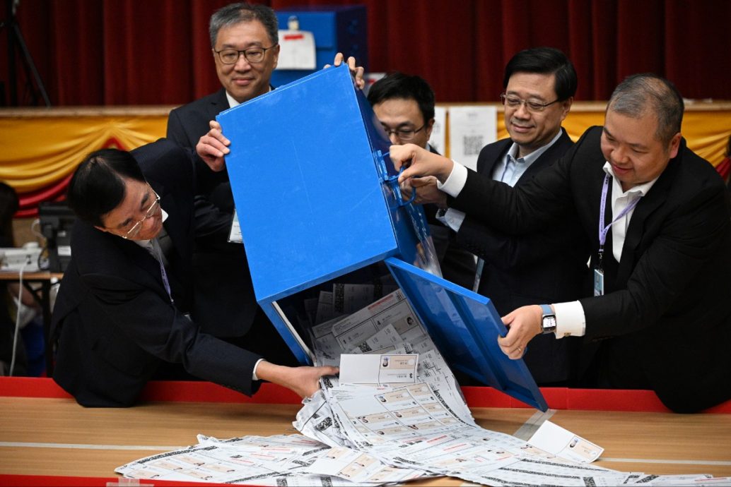 香港地方选区总投票率27.54%　 历届最低 