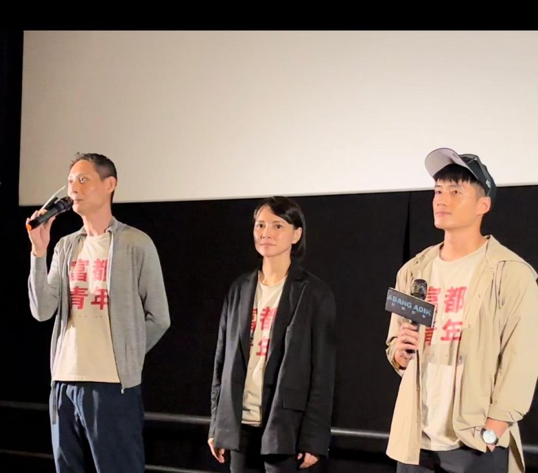 （已签发）柔：《富都青年》电影团队莅临峇株巴辖，李心洁等吁观众：“勿拍电影画面打卡”