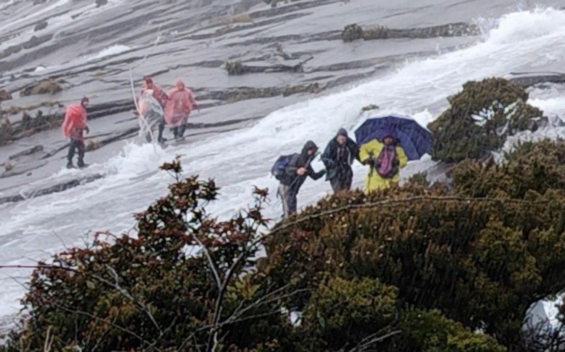 （神山）沙巴公园将改善神山安全措施 总监：视凌晨天气决定封山与否