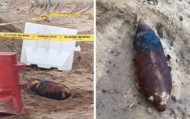 东：哥打峇鲁机场工地发现一枚重125公斤的炸弹