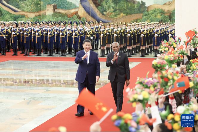 中国与马尔代夫升级为全面战略合作伙伴关系