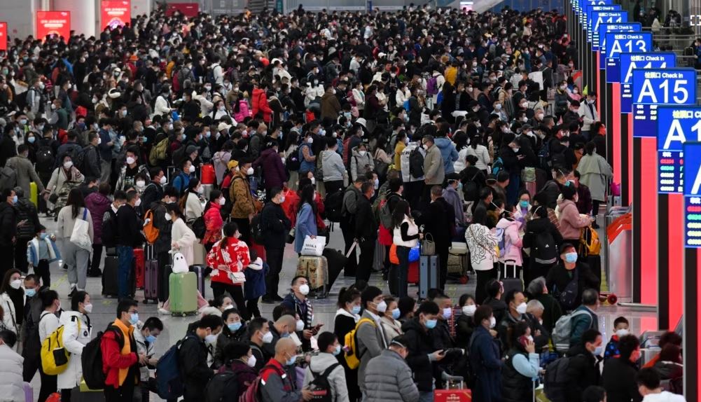 中國春運1月26日開始共40天 民航局料載客8000萬人次創新高