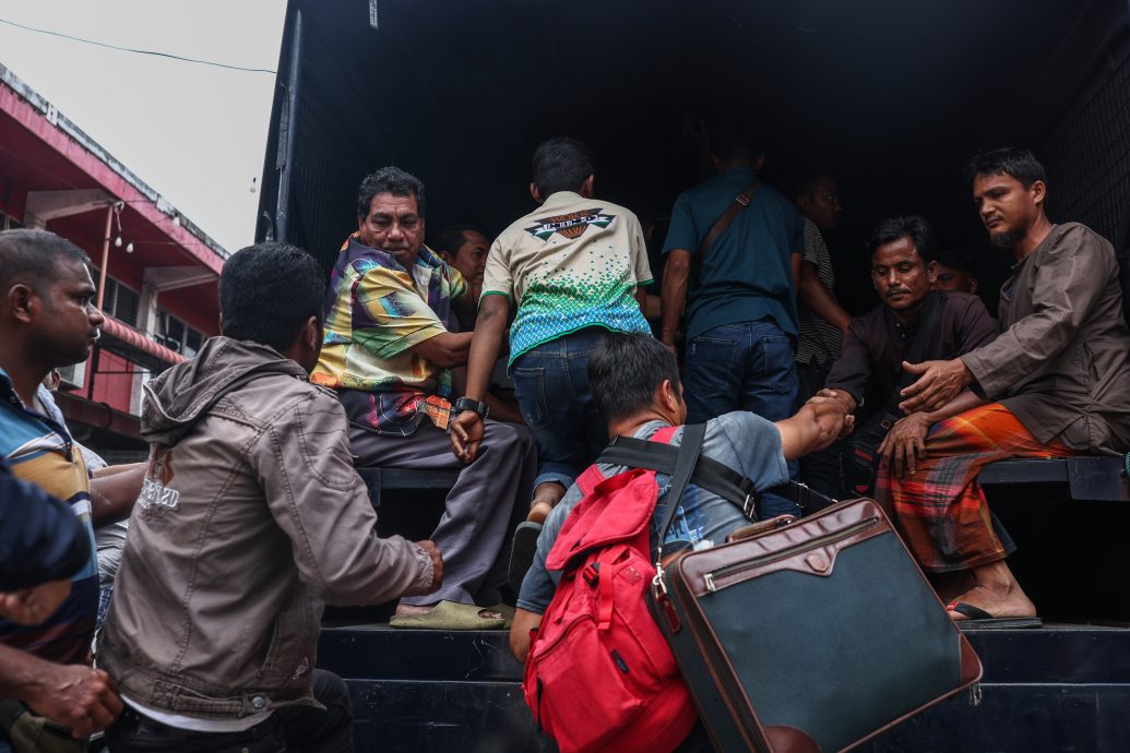 全国：移民局“Op Kutip”，在丹登逮捕268名外籍人士