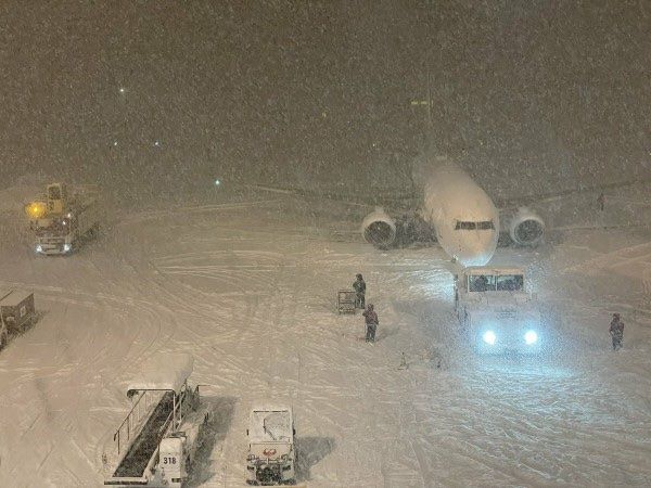 北海道新千岁机场意外！　大韩航空碰撞国泰班机、机翼受损状况曝