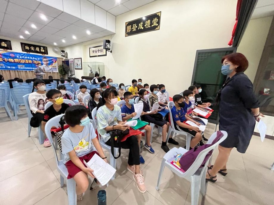 南安会馆免费国语补习班于开课 50名小学生受惠