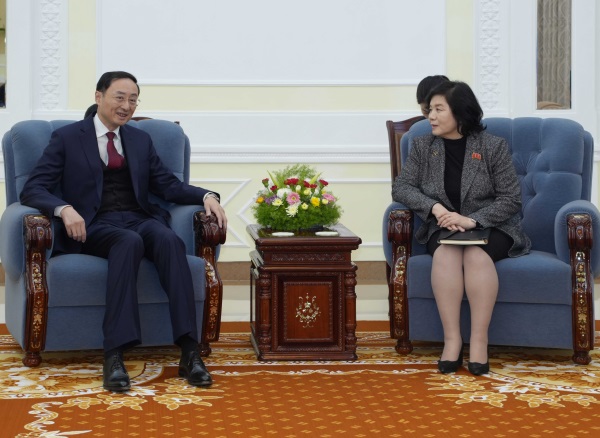 孙卫东访朝鲜与外长会面 同意加强各层级战略沟通