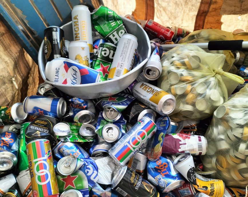 封面主文（大北马）新春大扫除 回收物可送来斯里尼蒙慈济环保教育站