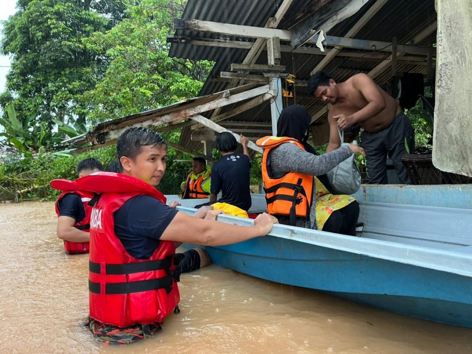 **已签发**柔：豪雨致河水泛滥，29人分迁巴西古当及乌鲁地南民众礼堂