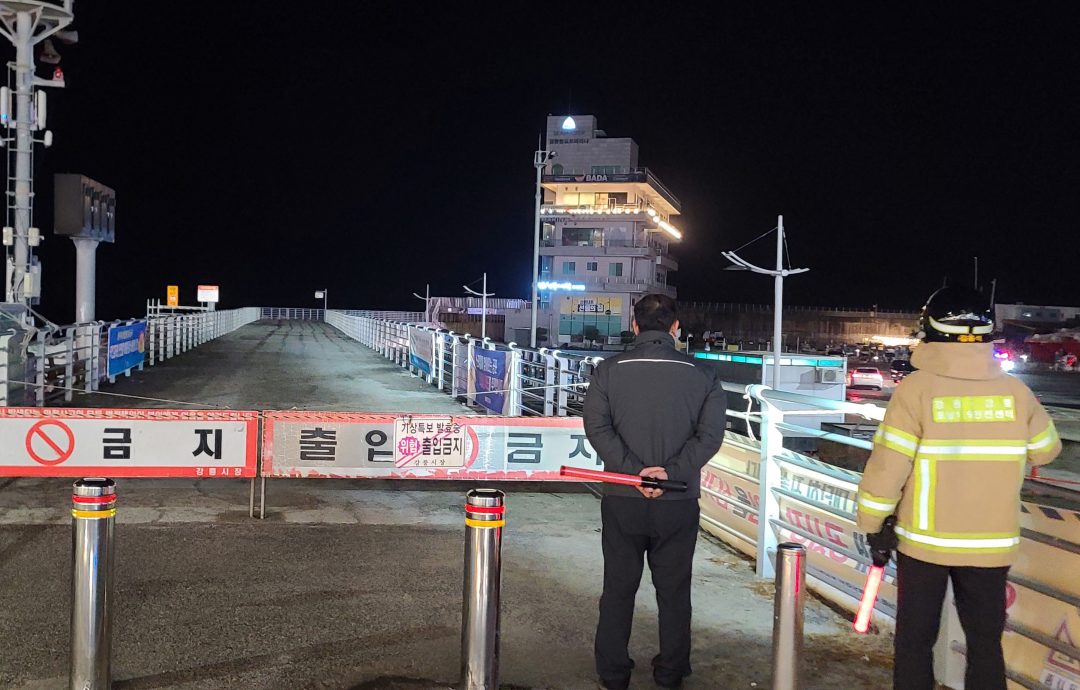 日本强震引发韩国东海岸海啸 未致人员伤亡