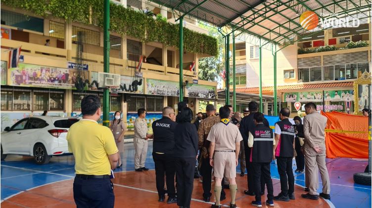 曼谷学校发生袭击方案  学生用水果刀袭击同学