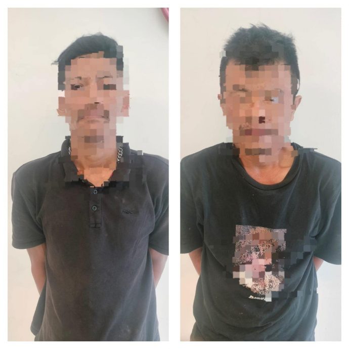柔：依城警方捕两尿检呈阳男子 起获疑盗窃电缆工具