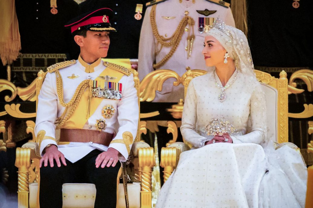 汶萊超豪婚禮 禮金僅三千五 新娘禮服由大馬設計師操刀
