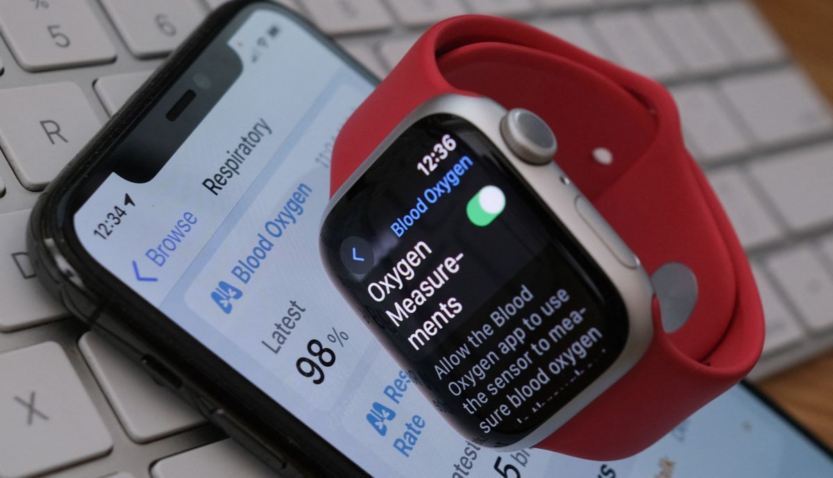 涉专利纠纷 苹果将撤下两款手表血氧监测功能