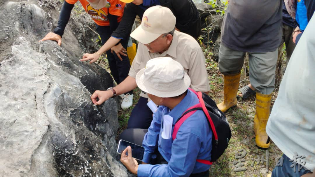 甘榜章卡督亚冷化石遗址进行绘测 再商讨列入新地质区域