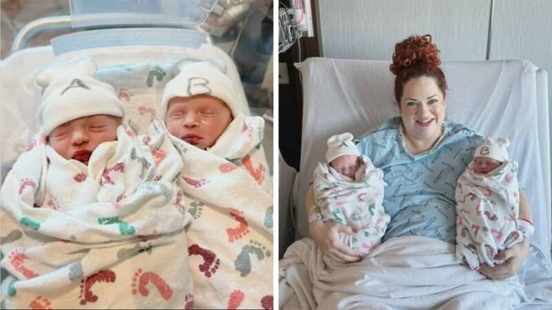 罕见！仅差1分钟 双胞胎女婴“不同年月日生”