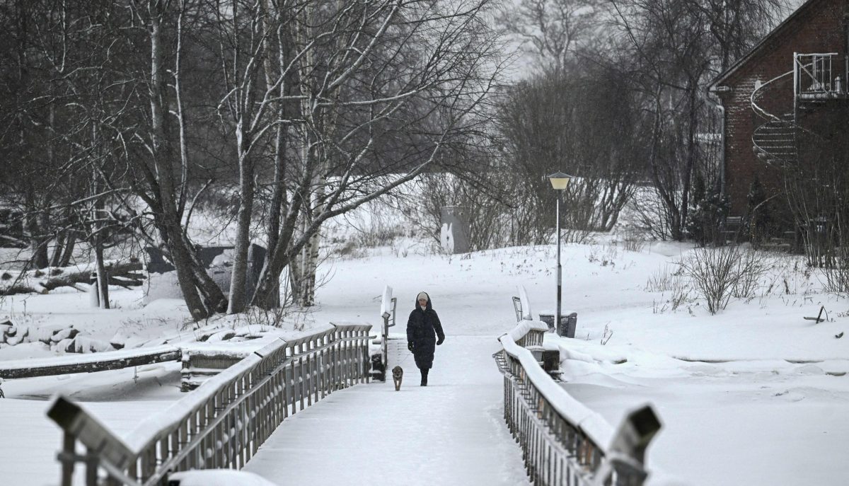 芬兰创今冬最低气温记录 达零下42.1摄氏度