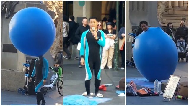 视频 | 台籍街头艺人“气球人”澳洲潜水身亡　 