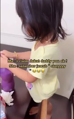 视频|平时看妈妈用自己学会 2岁孩子网购RM100零食 