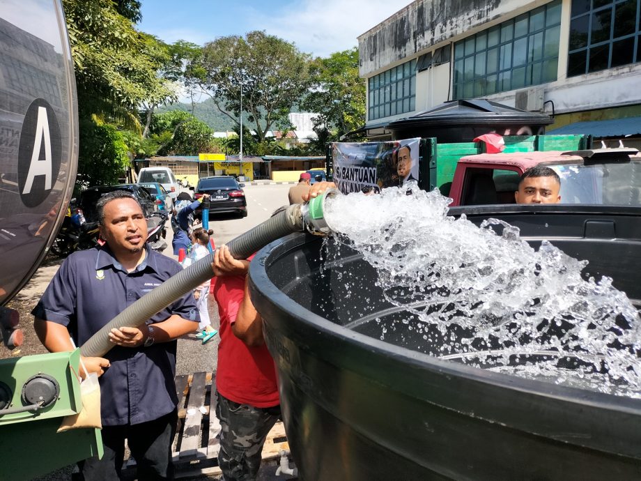 （大北马）区内多个定点水箱没补充水源 阿兹鲁：不满PBA安排