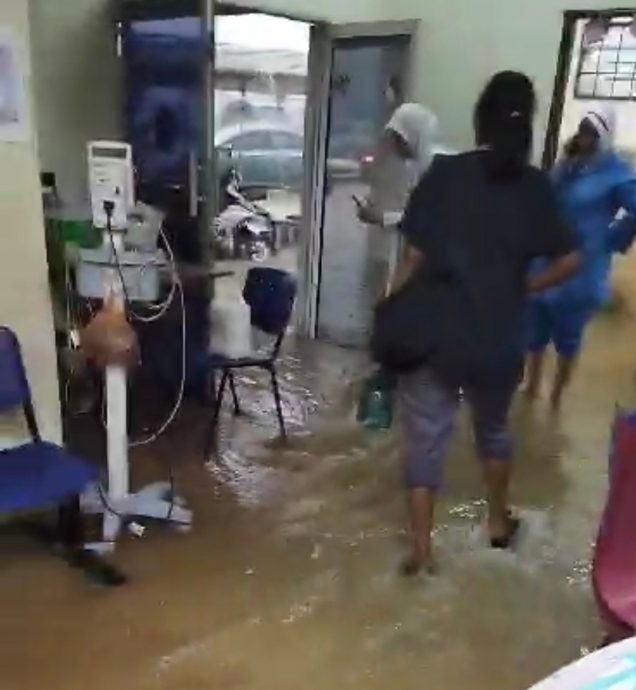 （大都会）巴生水灾淹进医院