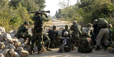 Nearly 300 Myanmar soldiers flee to India after rebel gains