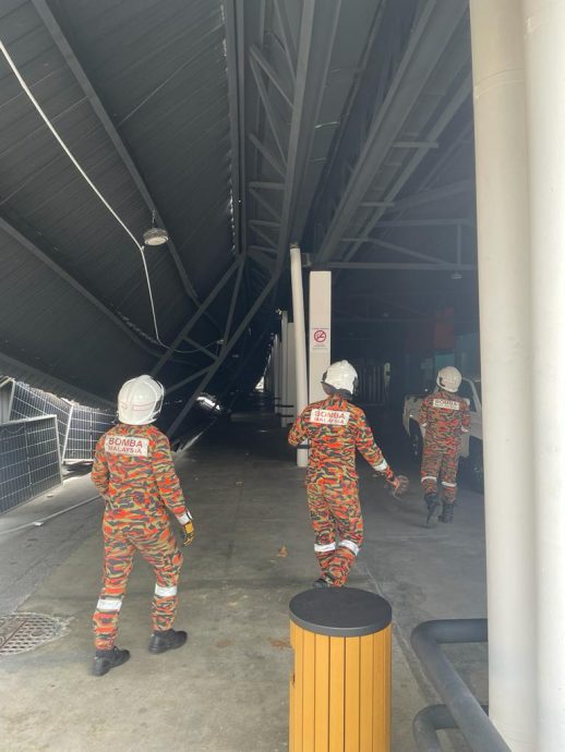 NS芙蓉/奥克兰某商业中心屋顶倒塌 5人受伤