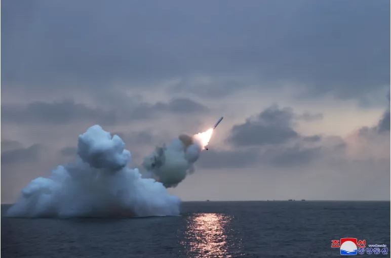 今年第五次 朝鲜发射多枚巡航导弹 
