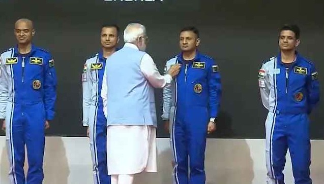 印度太空计划 4名太空人人选亮相