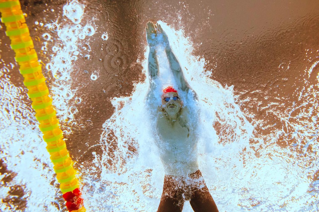 多哈世界水上运动锦标赛| 3征世锦赛级如愿摘金  芬克称霸男百米蛙泳
