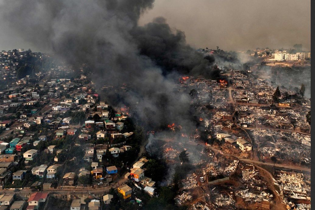智利森林大火增至51人亡