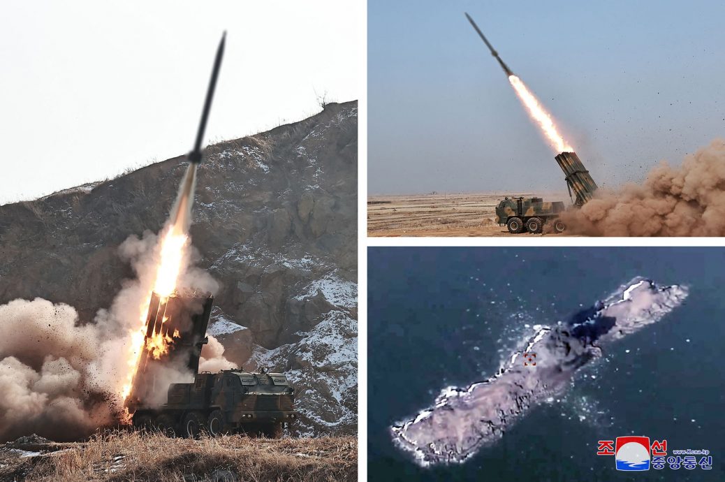 朝鲜宣布成功研发 可控火箭炮弹和弹道控制系统 