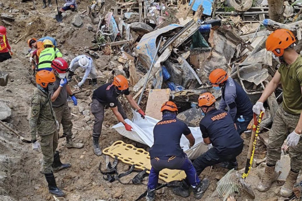 菲南爆土石流 死者激增至54人 63人失踪
