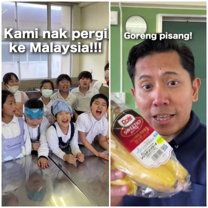 视频|日本小学生烹饪炸香蕉意犹未尽 “真好吃，我们要去马来西亚！”