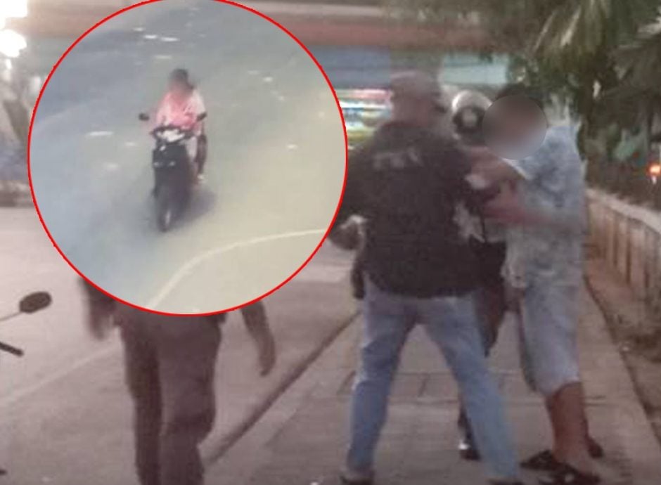 警察發狂踢翻摩托車 揮刀砍人1死1傷
