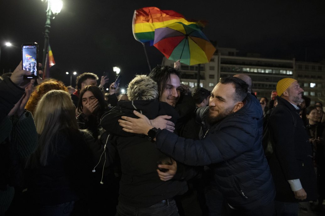 逾半国会议员支持 希腊成首个同婚合法化东正教国家