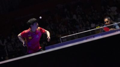 釜山世界乒乓团体赛| 半决赛3比0横扫法国 中国女队闯决赛