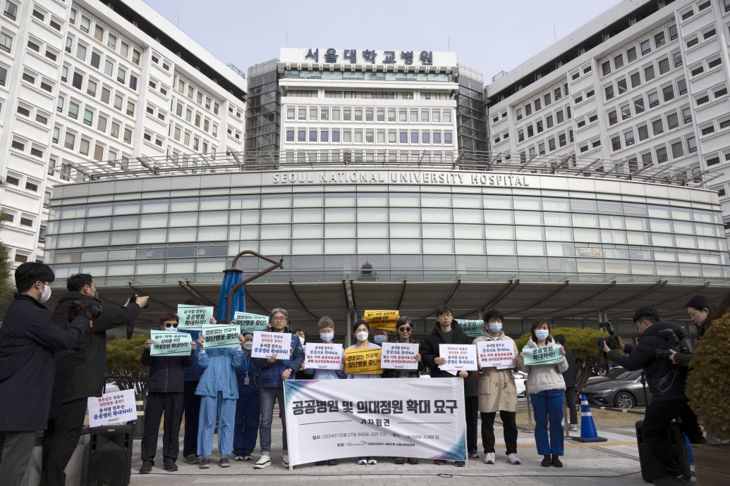 韩国总统：绝不就医疗改革问题谈判和妥协