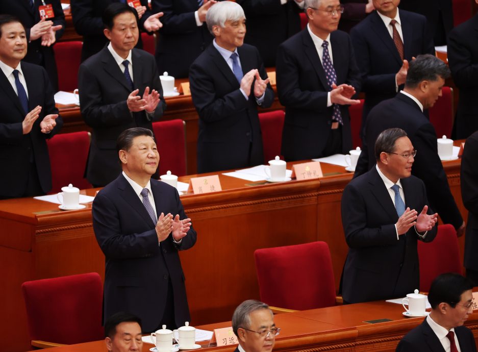 中国全国政协会议开幕 王沪宁作工作报告