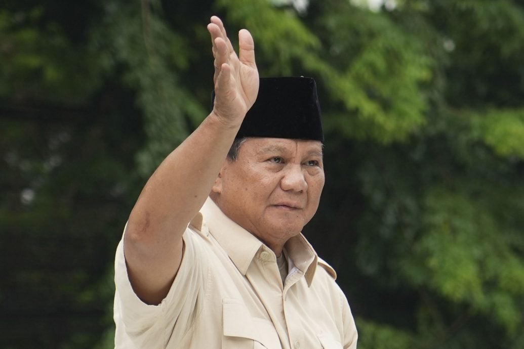 印尼候任总统普拉博沃星期日起访华